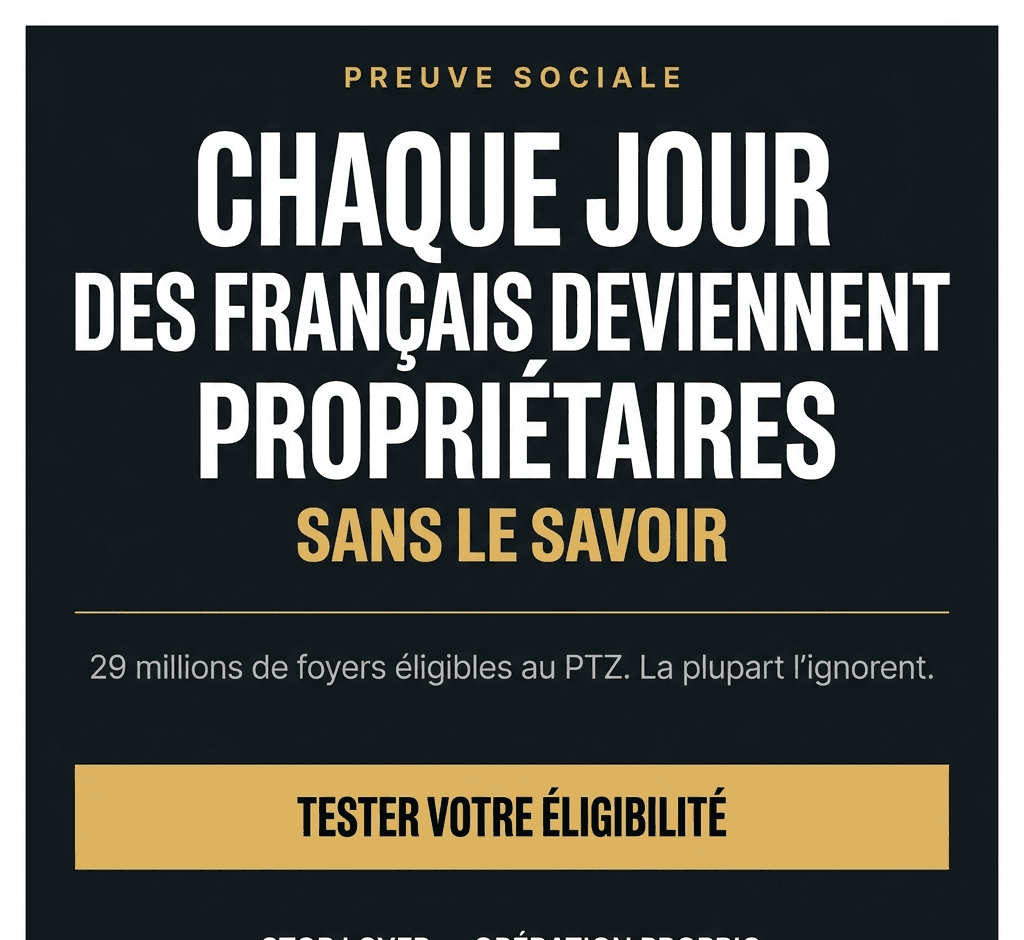 Chaque jour, des Français deviennent propriétaires grâce au PTZ.
